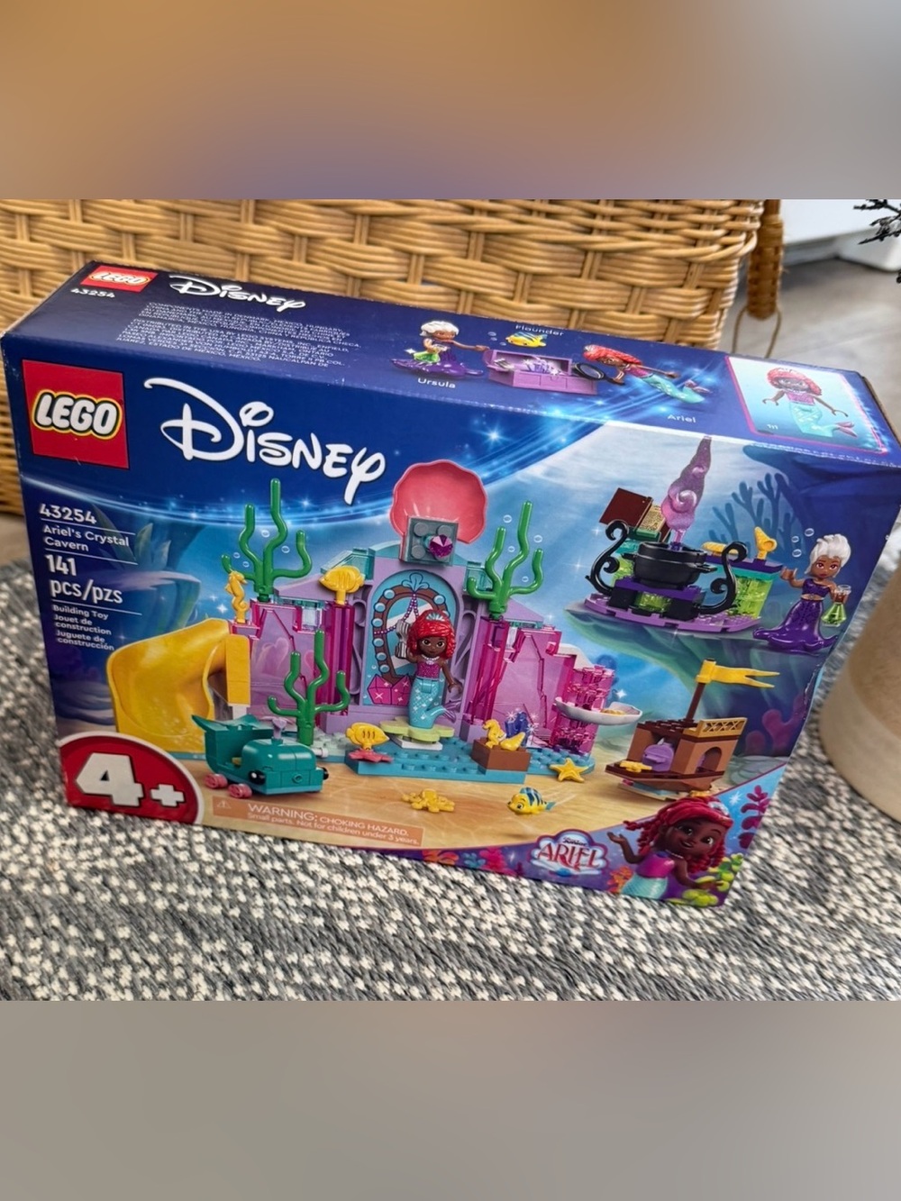 LEGO Disney Ariel's Crystal Cavern (Set 43254) building toy